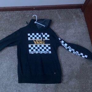 Vans off the wall hoodie.